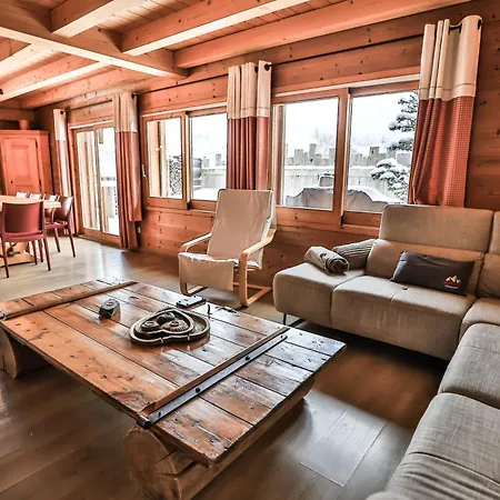 公寓 Appt Le Telemark - 10 Pers 4 - Duplex - Piscine - Aravistour *