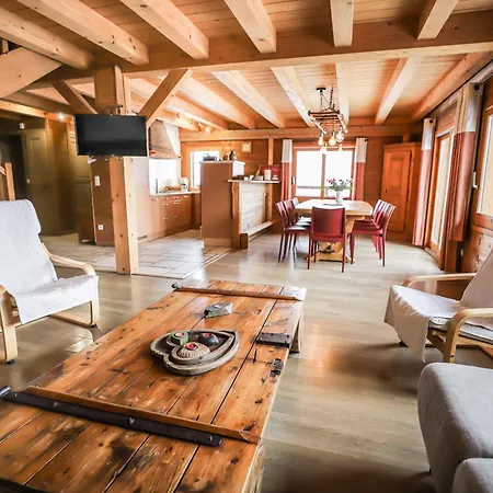 Appt Le Telemark - 10 Pers 4 - Duplex - Piscine - Aravistour 公寓