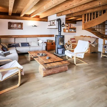 Appt Le Telemark - 10 Pers 4 - Duplex - Piscine - Aravistour 公寓 圣简德斯科特