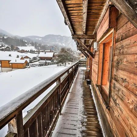 Appt Le Telemark - 10 Pers 4 - Duplex - Piscine - Aravistour 公寓